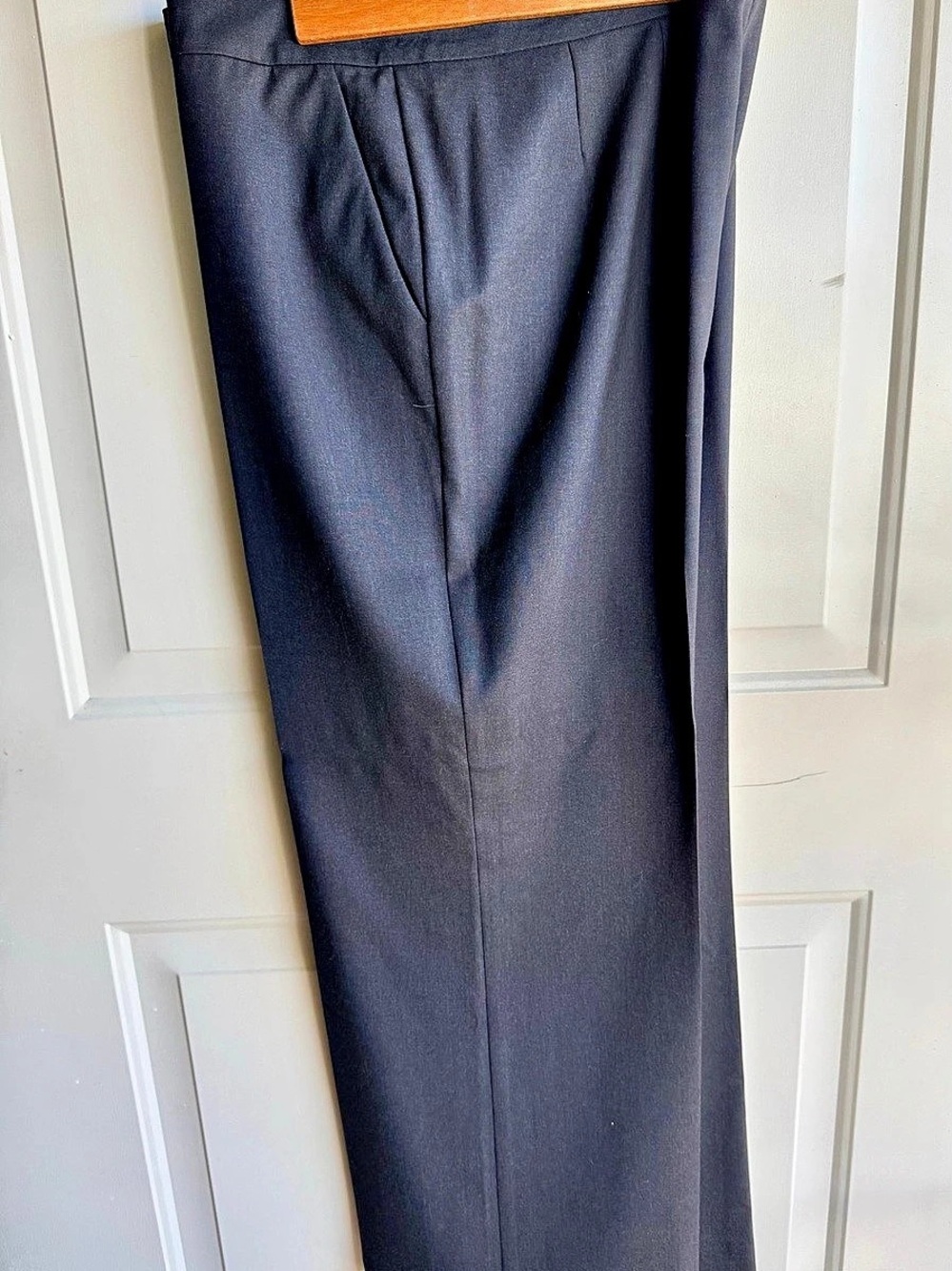 St. John Women's Trousers in Black Size 14 Like New
